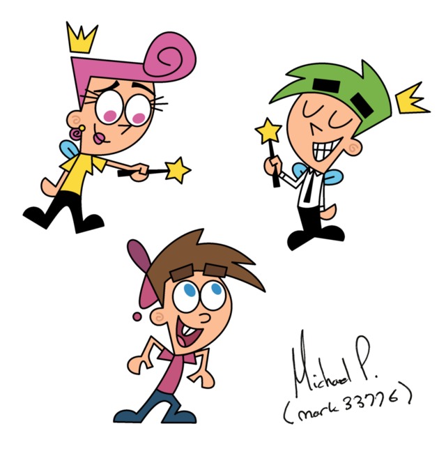 busty nude fairly odd parents fairly oddparents wallpaper style deviantart mark alhj hattori