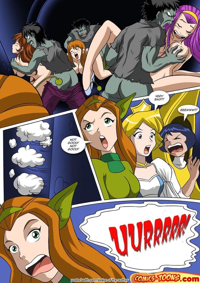 cartoon and comic porn porn drawings rated totally spies