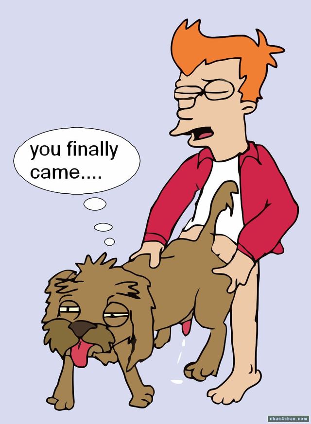 cartoon dog porn pics media rule futurama original dog