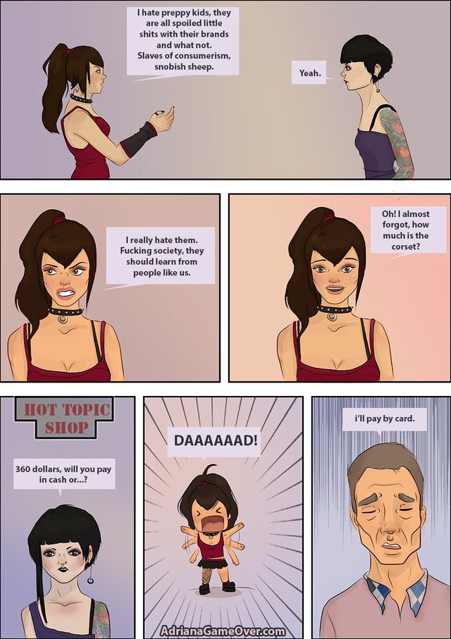 cartoon fucking comic comics pics girls talking adrianagameover