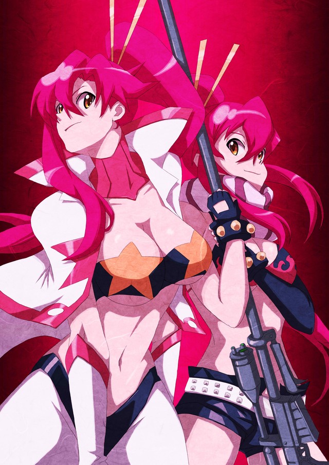 cartoon hentai pics hentai anime wallpaper yoko gurren lagann tengen toppa littner