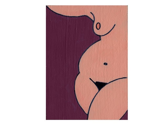 cartoon nude pic cartoon original nude purple listing fullxfull