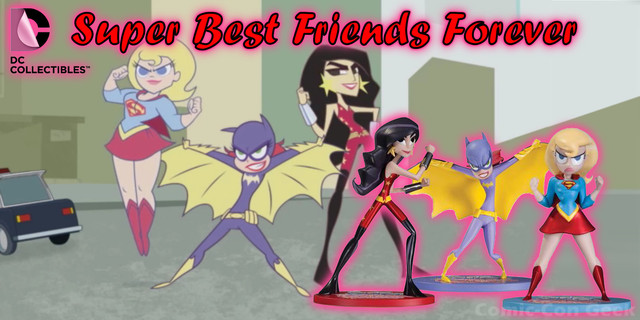 cartoon pon comics category comic cartoon best girl friends toys wonder network batgirl supergirl super con sdcc nation collectibles exclusives