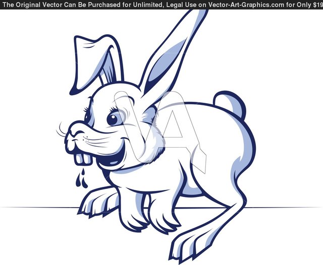 cartoon rabbit porn funny cartoon rabbit illustration graphics rabbits vector