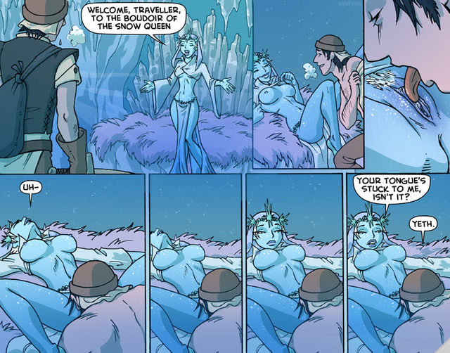 cartoon sex strips comics pics comic queen ice oglaf