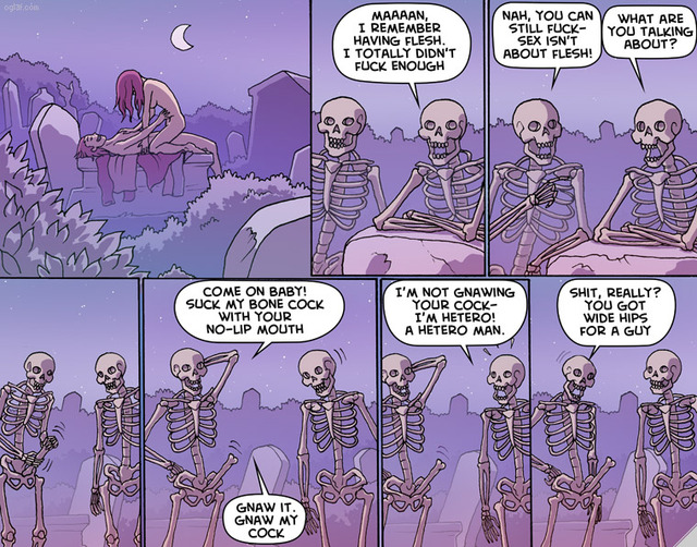 cartoon sex strips comics pics skeleton oglaf