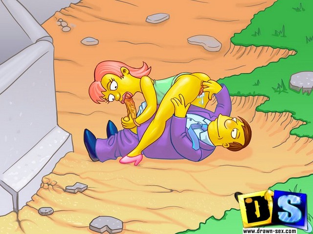 cartoon simpsons porn pic simpsons page