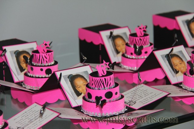 cartoon sixteen porn hot black sweet zebra pink print sixteen invitations