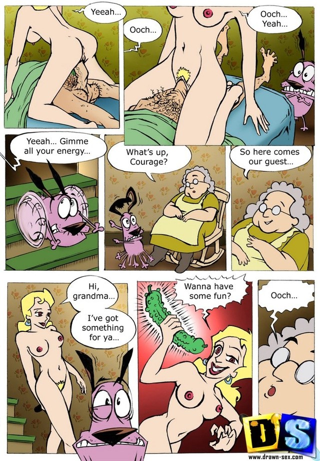 cartoon story porn pics porn page cartoon originals dog courage cowardly bloodredface