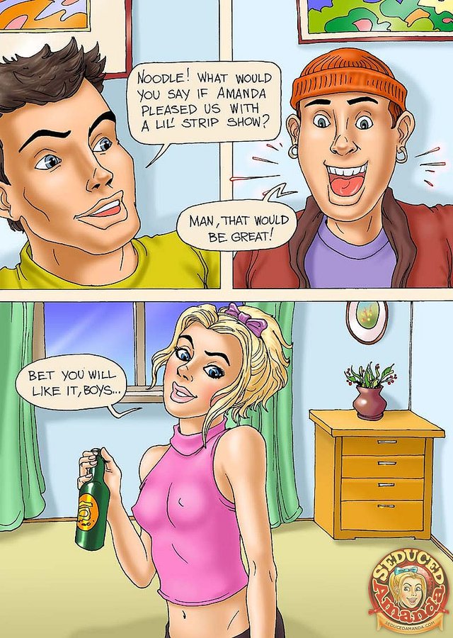 comics cartoon sex porn comic dad amanda seduced sudden dsr