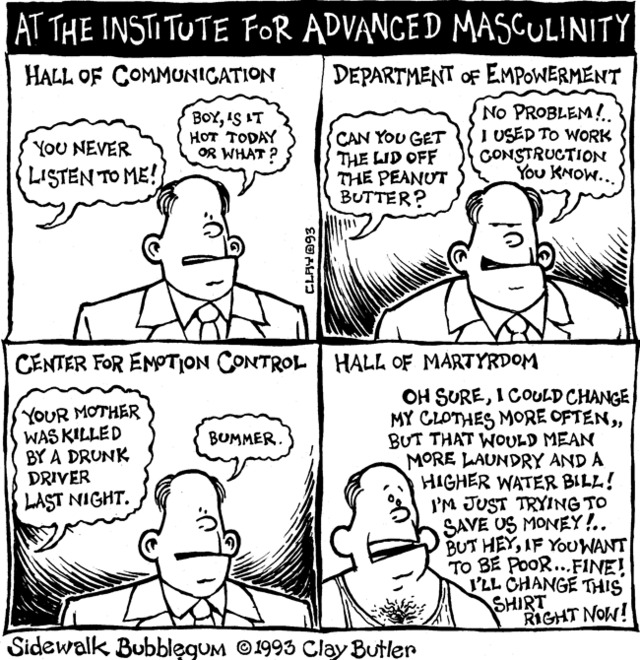 comics of cartoon sex bubblegum sidewalk advanced institute masculinity
