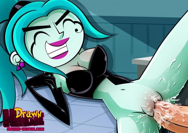 danny phantom hentai danny phantom hentai drawn batothecyborg ember mclain