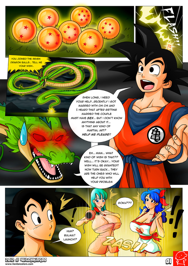 dbz porn comics media comic dragon ball rule original bulma briefs son shenron goku launch