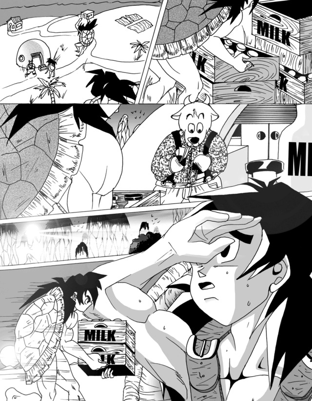 dbz porn comics gay comic dragon ball yaoi entry doujinshi dbz kai gohan trunks milk training goku