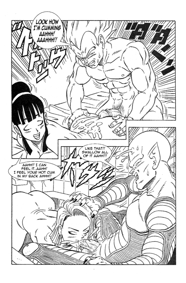 dbz porn comics comic dragon ball android chichi son mai emperor vegeta ceec cdd krillin piccolo goku pilaf