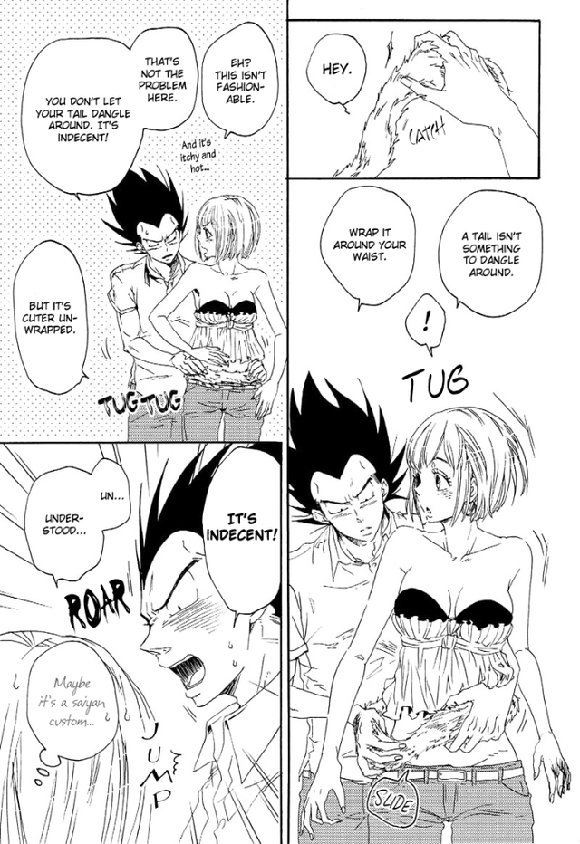 dbz porn comics xxx dragon ball hardcore bulma vegeta tail book hatarakimasen