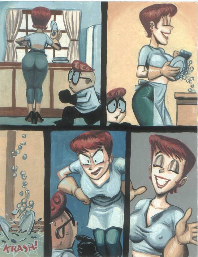 dexter's laboratory porn comic mom dexter laboratory dexters cum