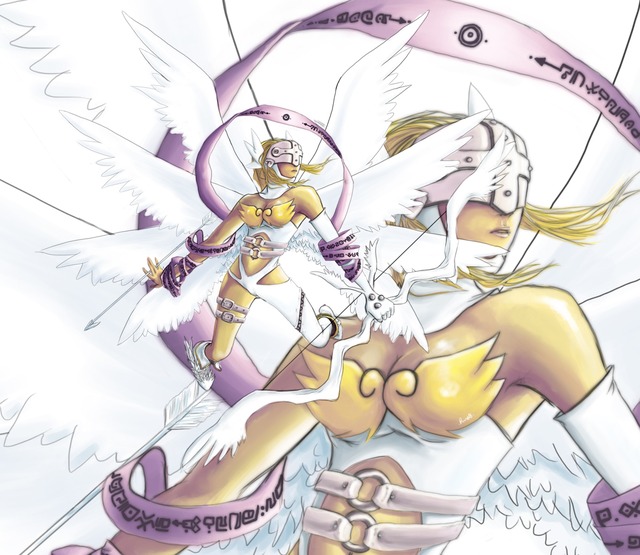 digimon porn ray angewomon