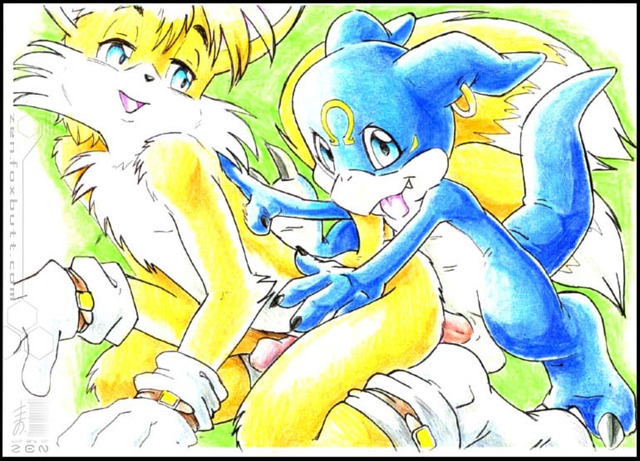 digimon porn sonic crossover digimon aef team tails veemon zen