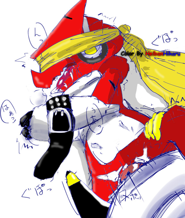 digimon porn digimon bcfeaaff damemon shoutmon tako