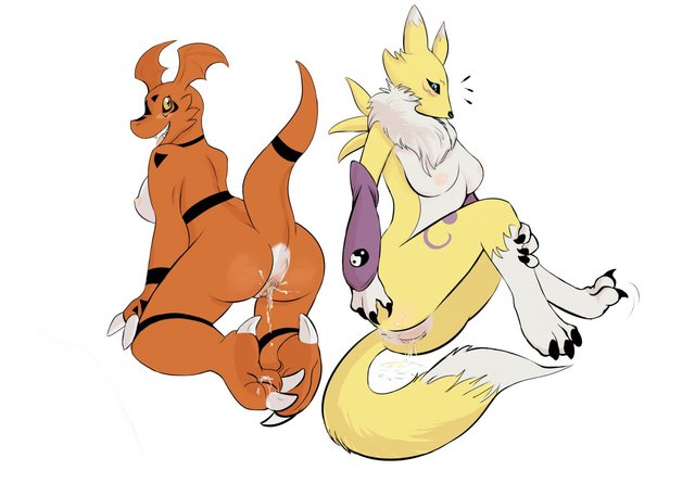 digimon porn ceb digimon renamon artist caf guilmon fdc larvitar