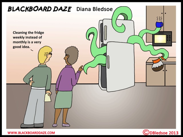 dirty toon comics funny cartoon online about dirty weekly fridge cleaning