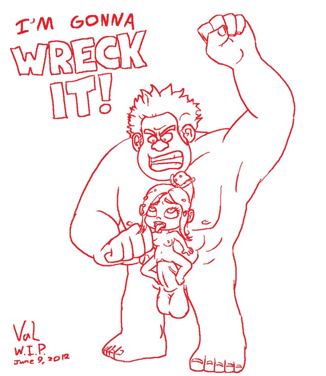 disney hentai gonna wip wreckit wreck