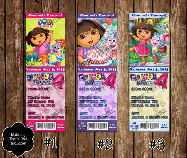 dora the explorer porn party about dora explorer details birthday products invitation ticket doratickets