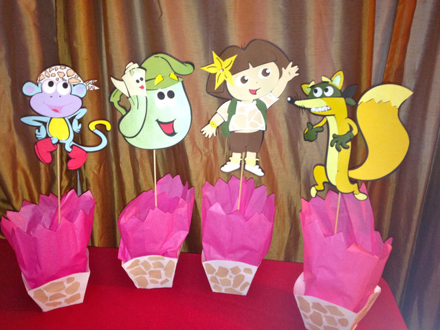 dora the explorer porn homemade dora explorer jungle etsy centerpieces