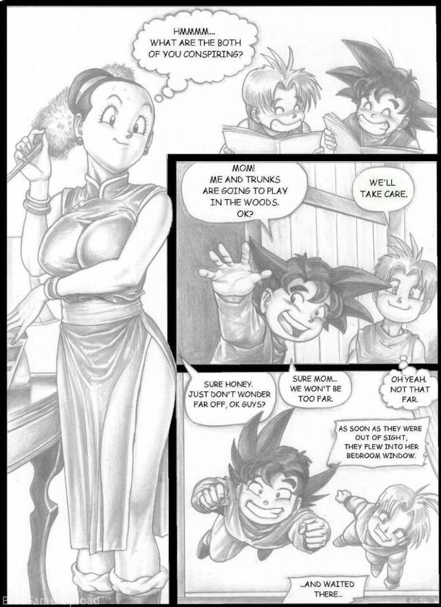 dragon ball z chi chi porn porn cartoon dragon ball anime photo trunks chichi goten english doujin