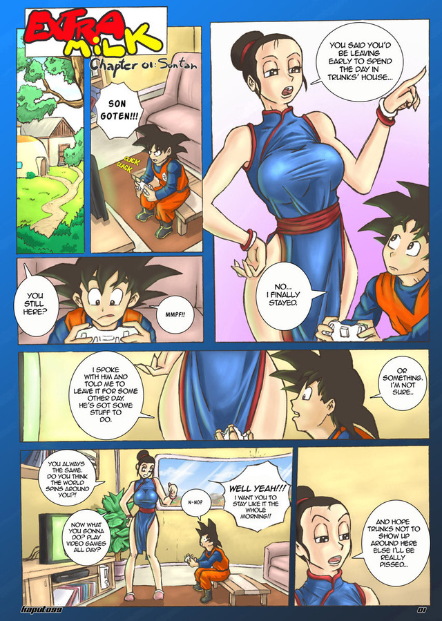 dragon ball z comic porn porn pictures comic cartoon dragon ball anime extra milk