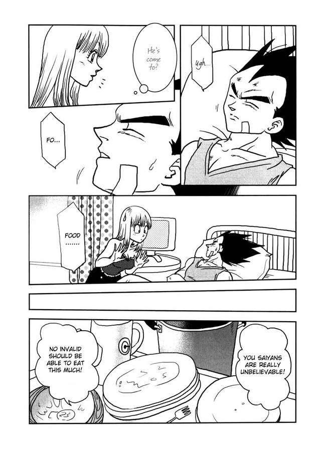 dragon ball z comic porn dragonball vegeta attacks