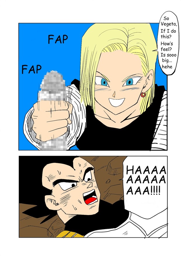 dragon ball z comic porn comic dragon ball android vegeta androide