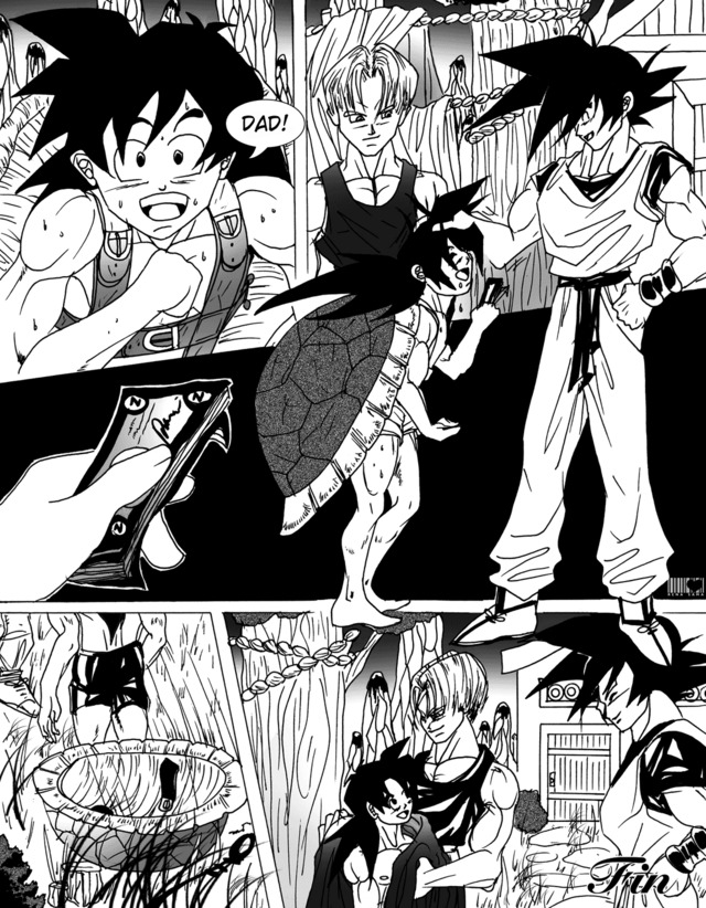 dragon ball z comic porn gay comic dragon ball yaoi doujinshi dbz kai gohan trunks milk training goku