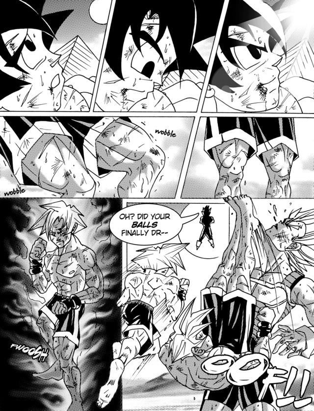 dragon ball z comic porn hentai porn gay comic dragon ball yaoi naked dragonball doujinshi dbz kai gokuxvegeta gohanxtrunks training desert goku dojinshi maron