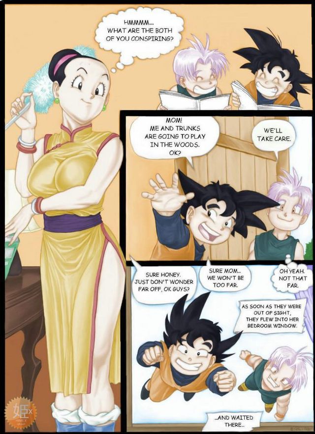 dragon ball z porn comics comic dragon ball gohan trunks briefs chichi pandoras box son goten dcb eab