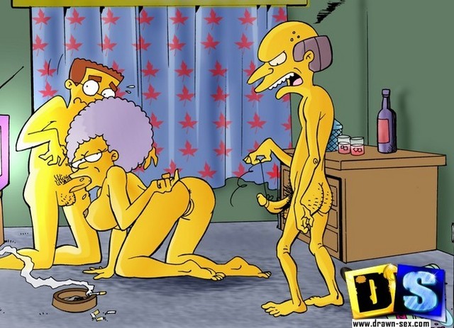 drawn busties porn porn simpsons drawn from simp busty beauty