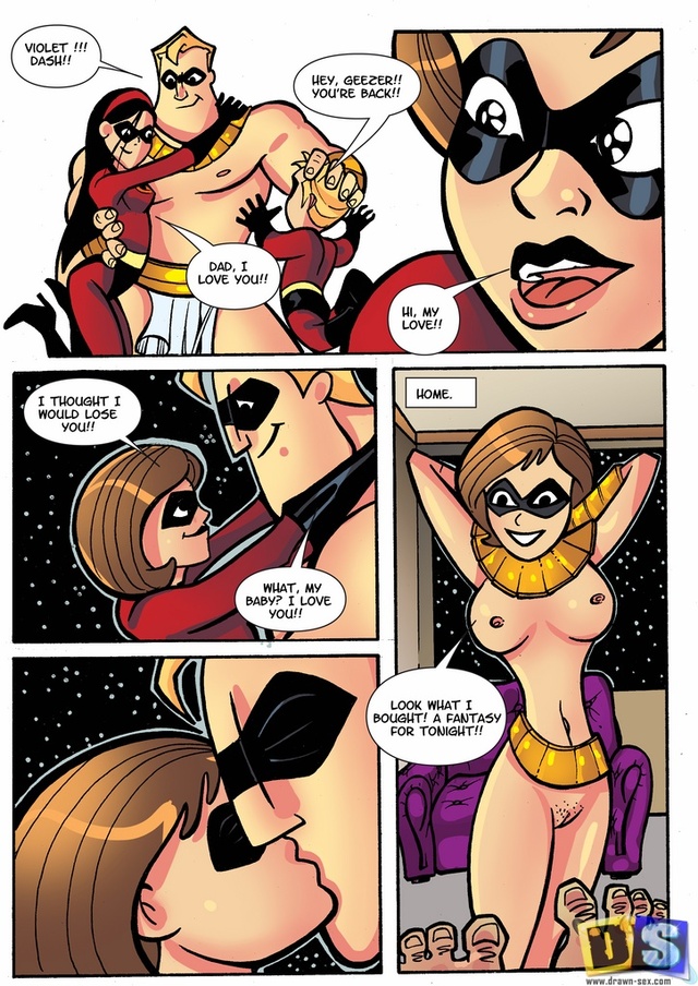 drawn sex hentai gallery hentai pics incredibles dash elastigirl