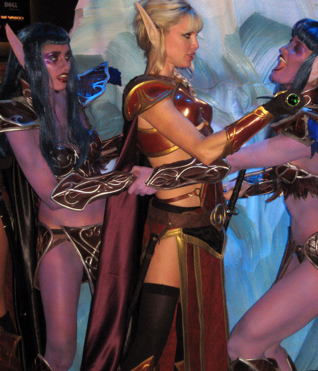 elf porn forums cosplay babes blood elf night blizzcon