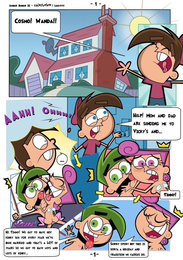 fairly odd parents hentai hentai fairly odd parents fairycosmo gender bender