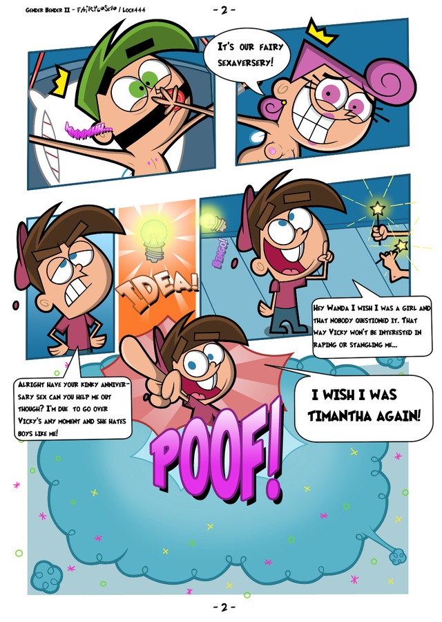 fairly odd parents hentai hentai fairly odd parents page cartoon ics fairycosmo gender bender