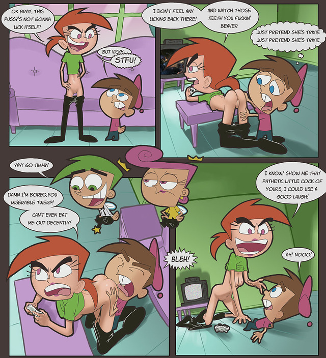 fairly odd parents porn comic fairly oddparents timmy vicky turner wanda cosmo fda fde awesomeartist