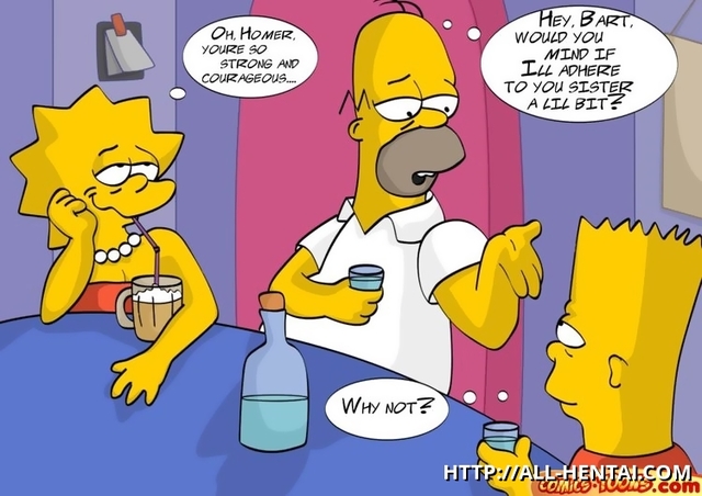 family toons xxx hentai simpsons xxx comics all family lisa toons drinks tonight drunken swining