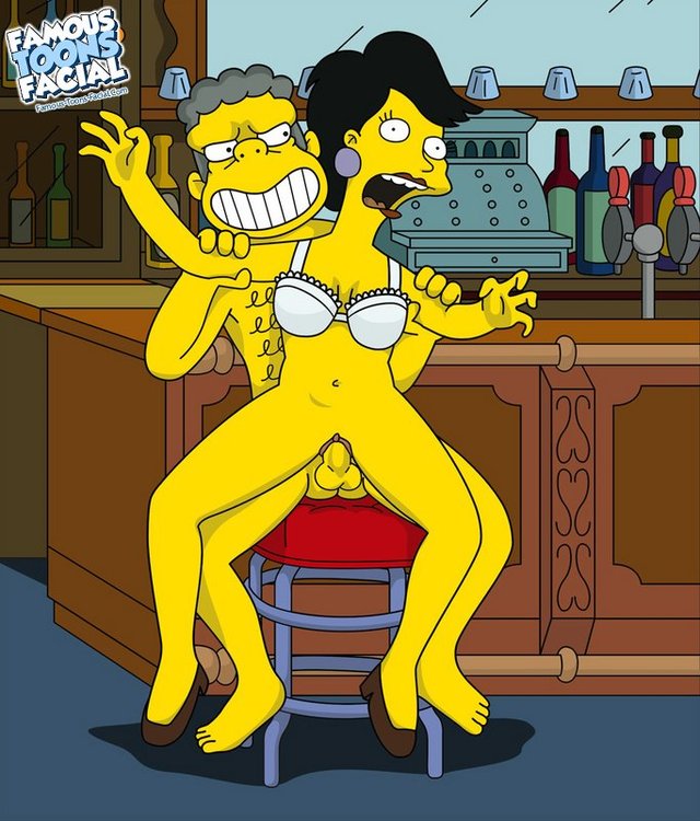 famous toon hentai simpsons toons famous facial moe