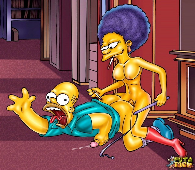 fucking scenes from the simpsons simpsons from scene nasty futa dominating