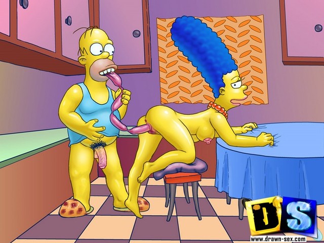 fucking scenes from the simpsons simpsons drawn from fucking gals scenes