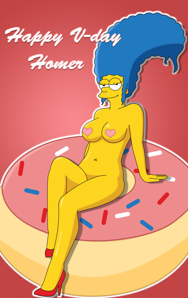 homer and marge bondage simpsons marge simpson happy monday valentine valentines