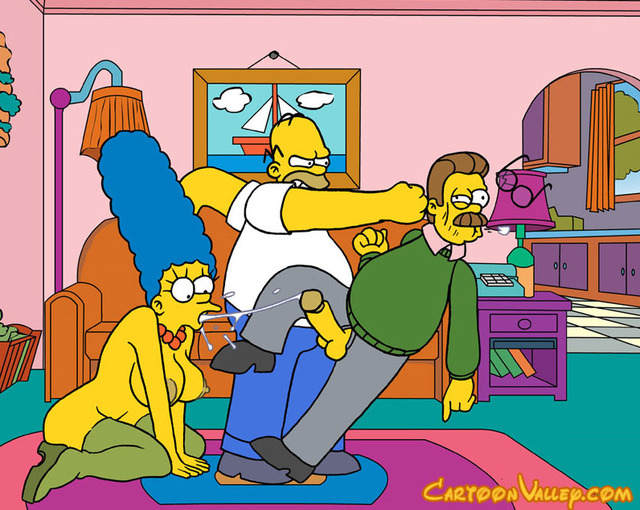 homer and marge bondage simpsons marge simpson nude home cock log suck ned fla