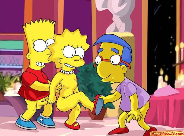 homer and marge bondage simpsons cartoon naked