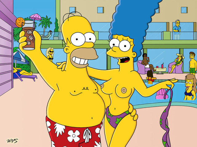 homer and marge bondage simpsons marge simpson homer vacation monday
